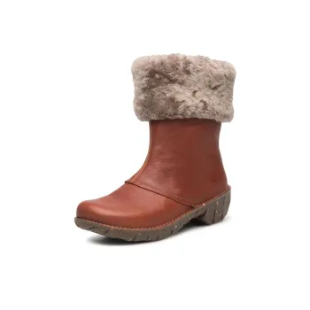 El Naturalista Yggdrasil Ankle Boots 4.5cm Women's Brown