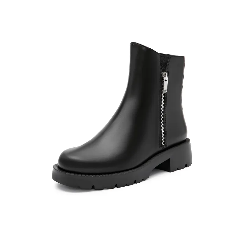 Staccato Ankle Boots 4cm Women's Ethereal Glow Black-1