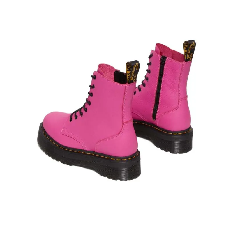 Dr. Martens Jadon Leather Platform Ankle Boots-2