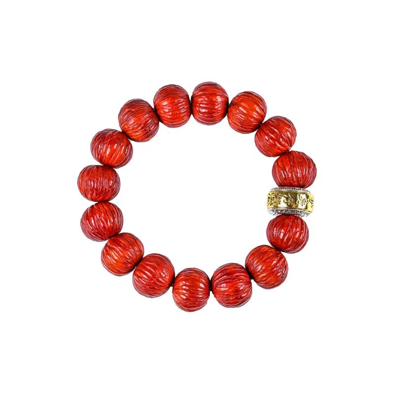 XUWU Monkey Head Walnut Bracelets Unisex-0