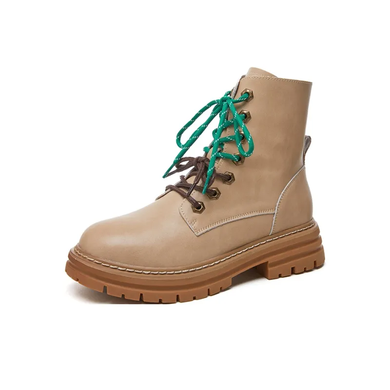LONSDALE Crew Martin Boot Women's Light Khaki-3