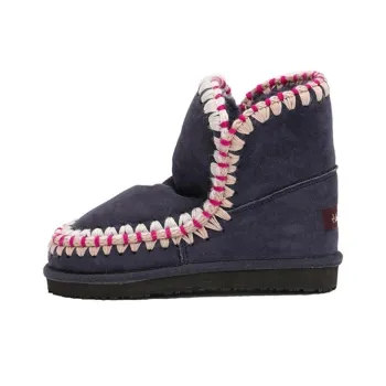 K.D.KENAZ Warm Wear Resistant Slip Resistant Snow Boots Women's Blue