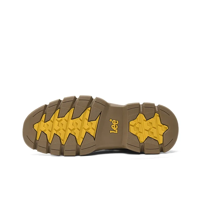 Lee Ankle Boots Men Dark Gray, Earth Yellow-9