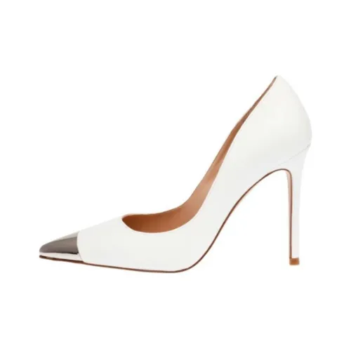 STEVE MADDEN Slim Heel High Heels 10cm Women's White