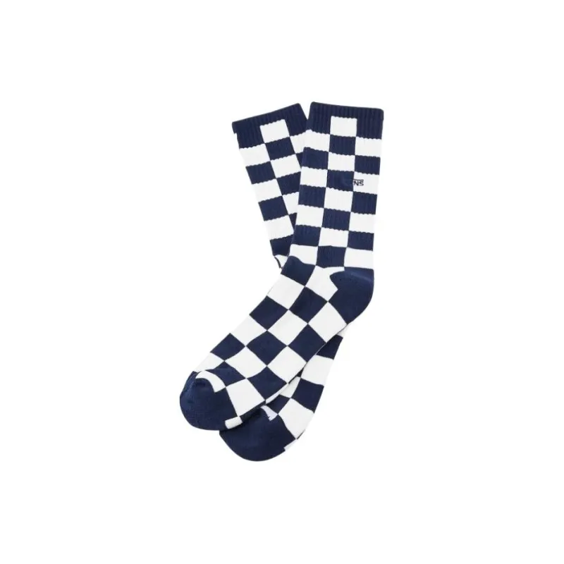 Vans Mid Calf Socks Men's 1 Pack Black White-3