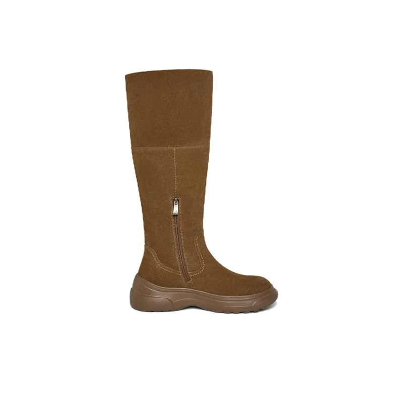 BATA Knee high Boots Women's Black-4