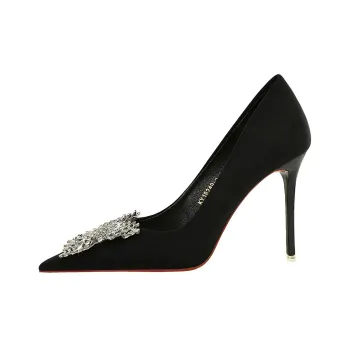 QITUMAUL Slim Heel High Heels 10.5cm Women's