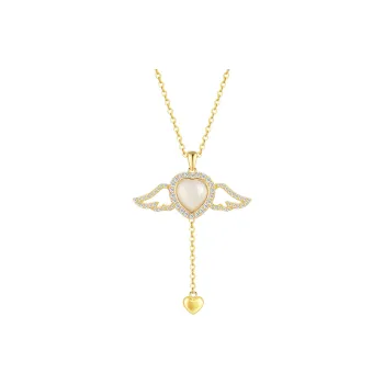 CHOW TAI SENG S925 Silver Necklaces Women's