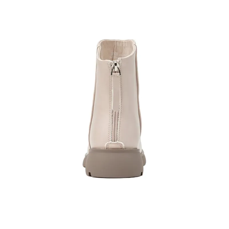 DUSTO Ankle Boots Women's Beige/Black/Coffee-8