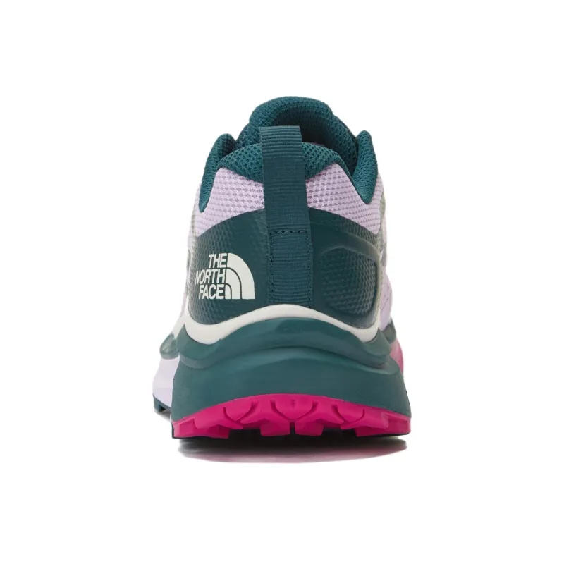 THE NORTH FACE Vectiv Enduris Anti Slip Wear Resistant Low Top Trail Running Shoes Women's Green Purple-3