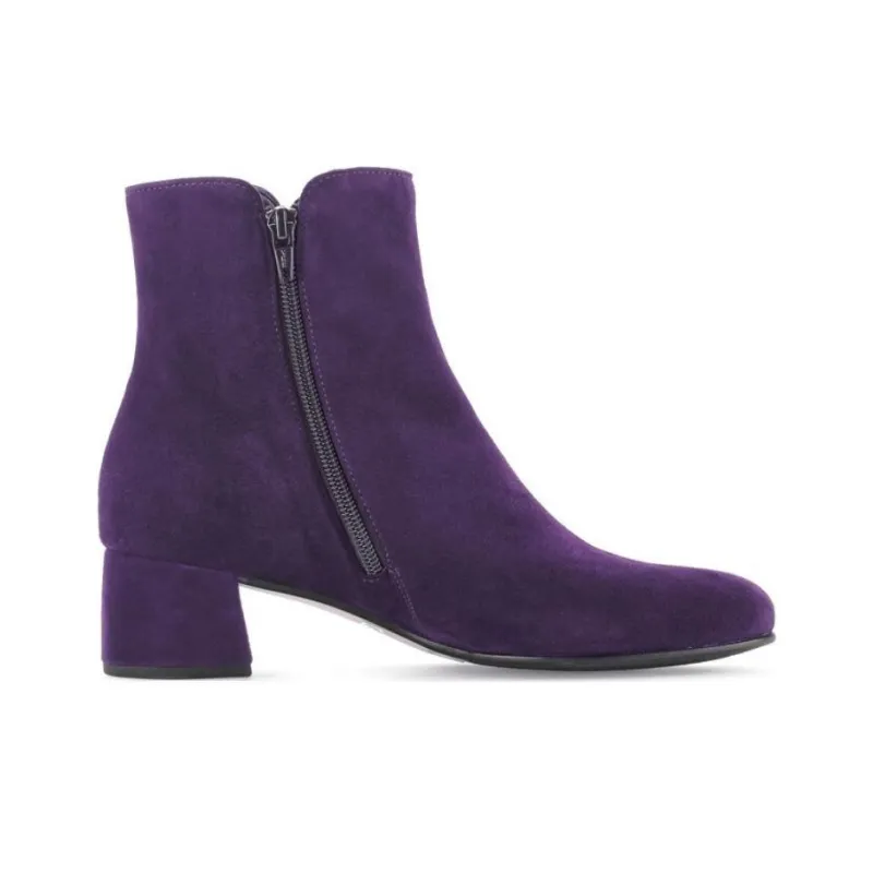 Gabor Fashion Ankle Boots 5cm Women's Purple-1