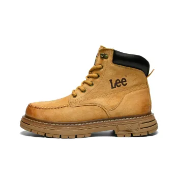 Lee Yellow Boots Vintage Trendy Martin Boot Men's