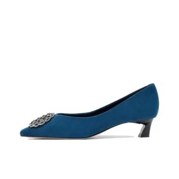 CAMEIDO High Heels Women's Dark Blue