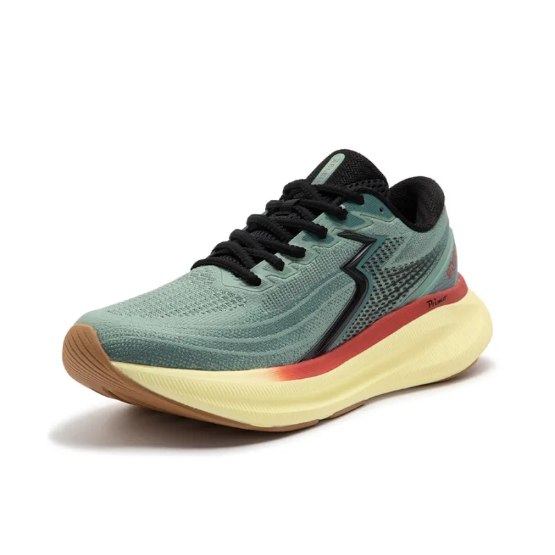 361° International Thread ELEOS Running Shoes Unisex Low Top Sequoia Green/Obsidian Black-1