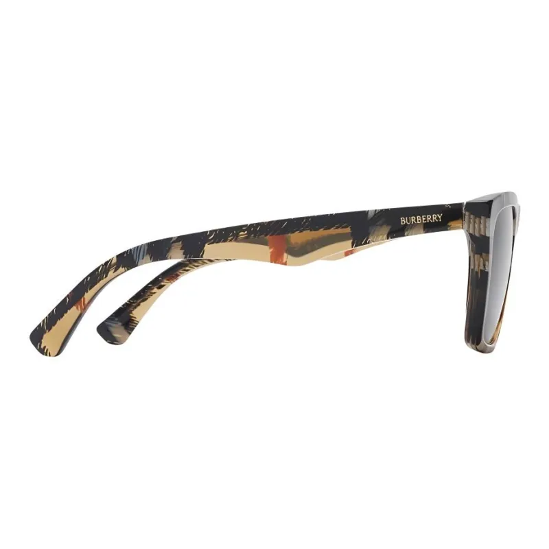 Burberry Recycled Acetate Square Sunglasses Unisex Sand-2