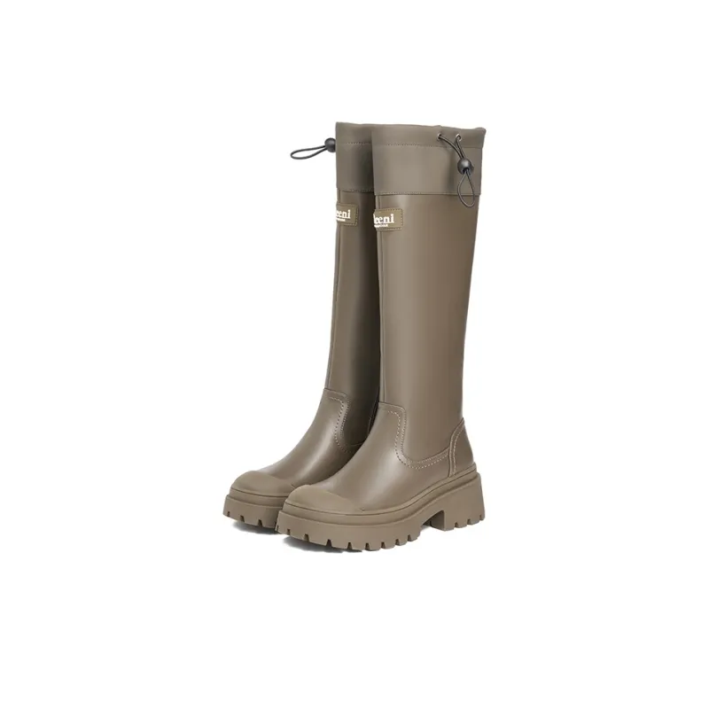 JOSINY JOSINY Height-Enhancing Slimming Knee-High Boots 6cm Women's-17