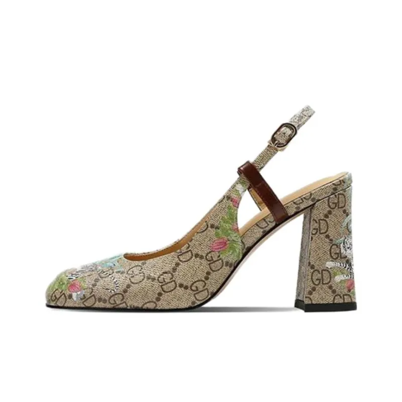 Princess & Isabel Chunky Heel High Heels 8.5cm Women's-2