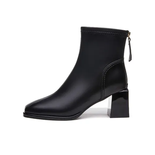 ACESC Ankle Boots 6.5cm Women's Black
