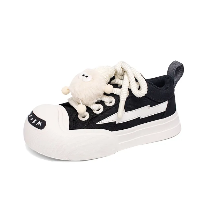 MCKP Anti Slip And Wear Resistant Height Increasing Low Top Skateboard Shoes Unisex-7