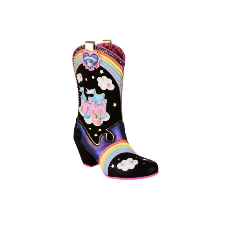 IRREGULAR CHOICE Ankle Boots 6.2cm Women's Black-2