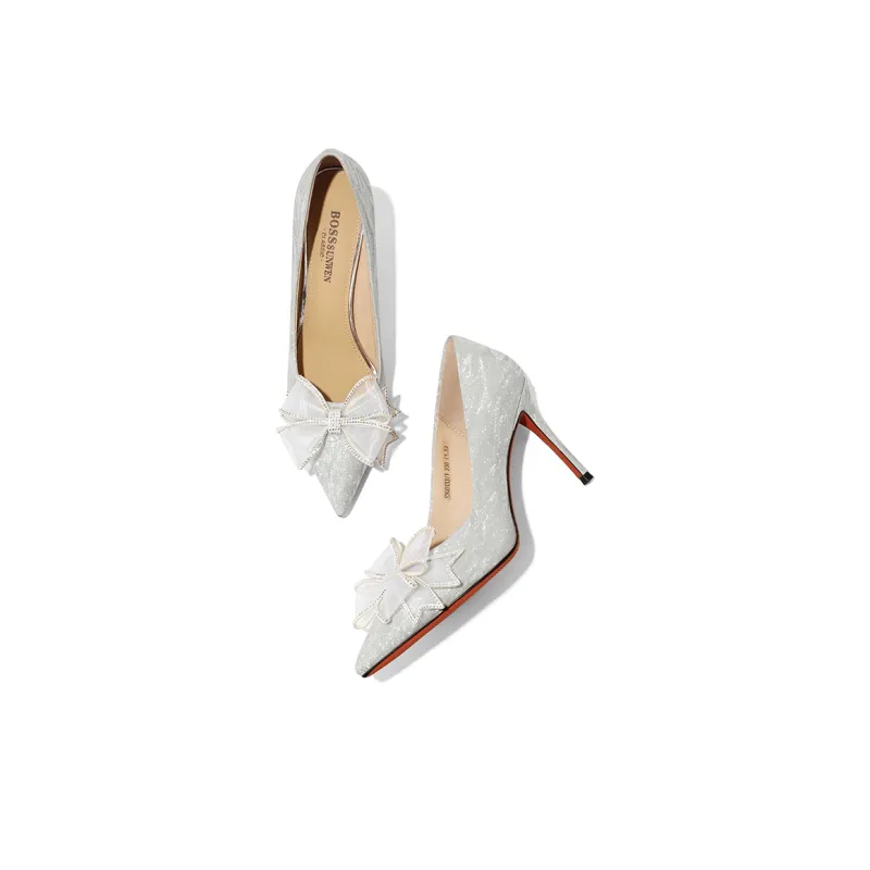 BOSSSUNWEN Slim Heel High Heels 8.5cm Women's-7