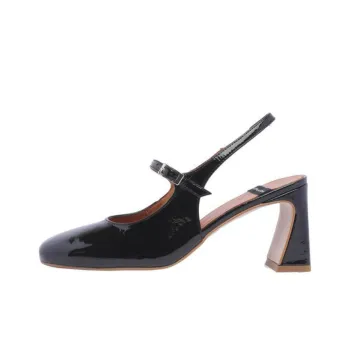 ANGEL ALARCON Chunky Heel High Heels Women's Black