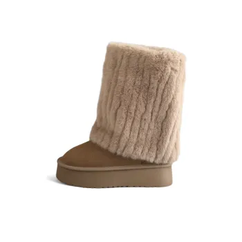 DOLIN COLLECTION Snow Boots Women's Apricot