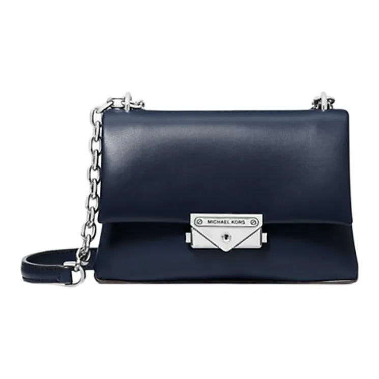MICHAEL KORS Cece Polyurethane Crossbody Bag Trumpets Women's Marine Blue-0