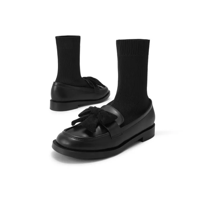 CHARLES&KEITH Ankle Boots Women's Black-2
