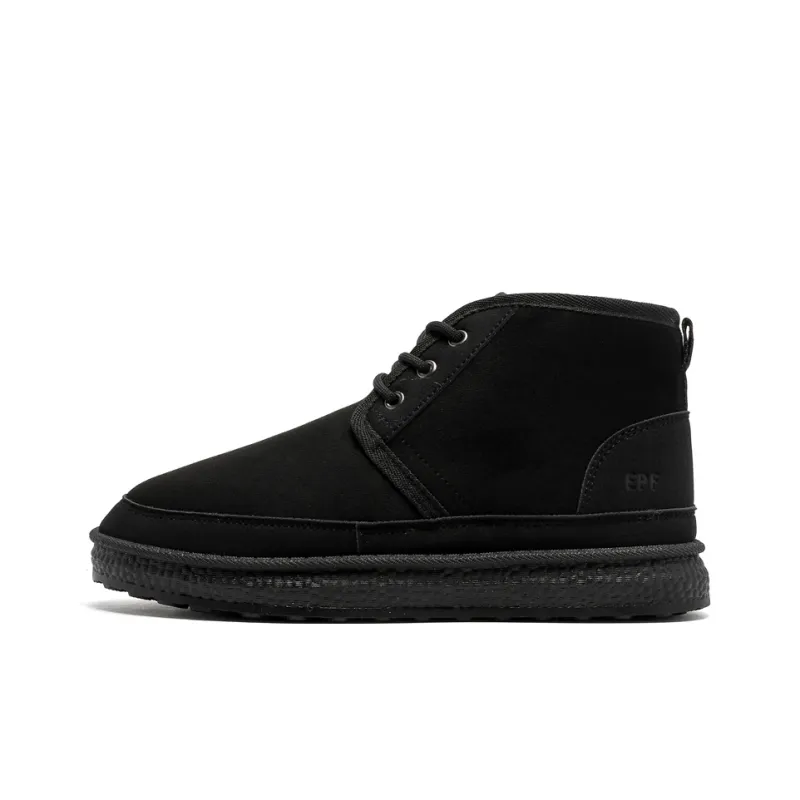 MEXICAN Warm And Wear Resistant Coverage Short Snow Boots Men's-0