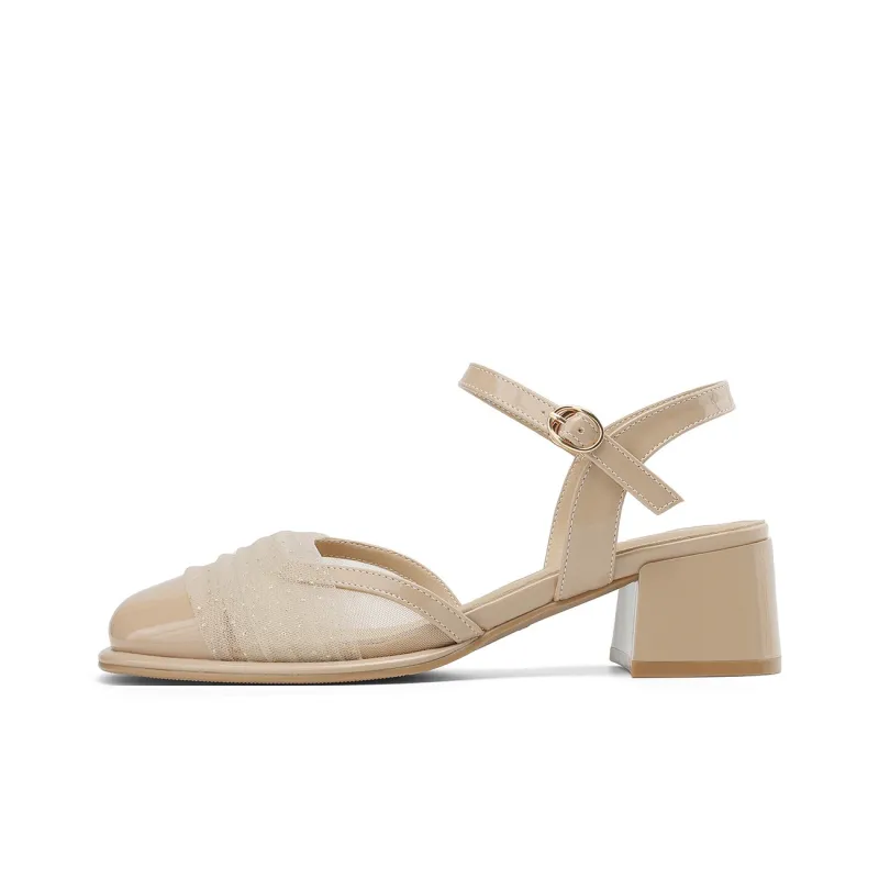 JOSINY High Heels 5cm Women's Ecru/Apricot-0