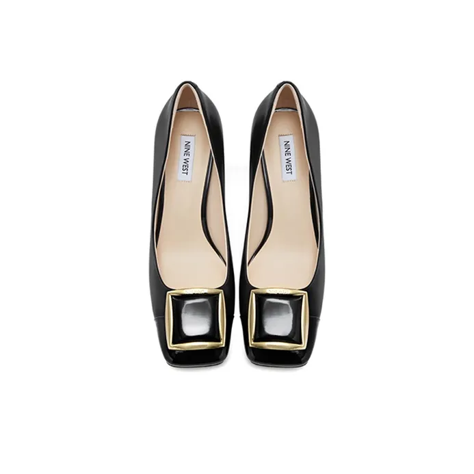 NINE WEST Chunky Heel High Heels 7cm Women's-4