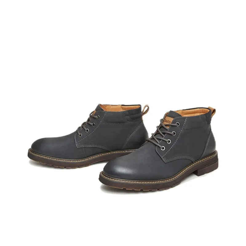 BATA Ankle Boots Men Black/Brown-3