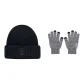 Black Hood+Heather Gray Glove