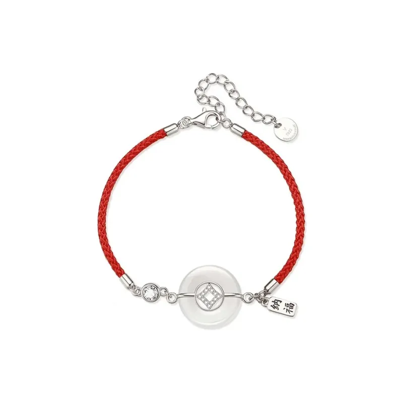 Yuanyanghuangjin Chalcedony Bracelets Women's-3