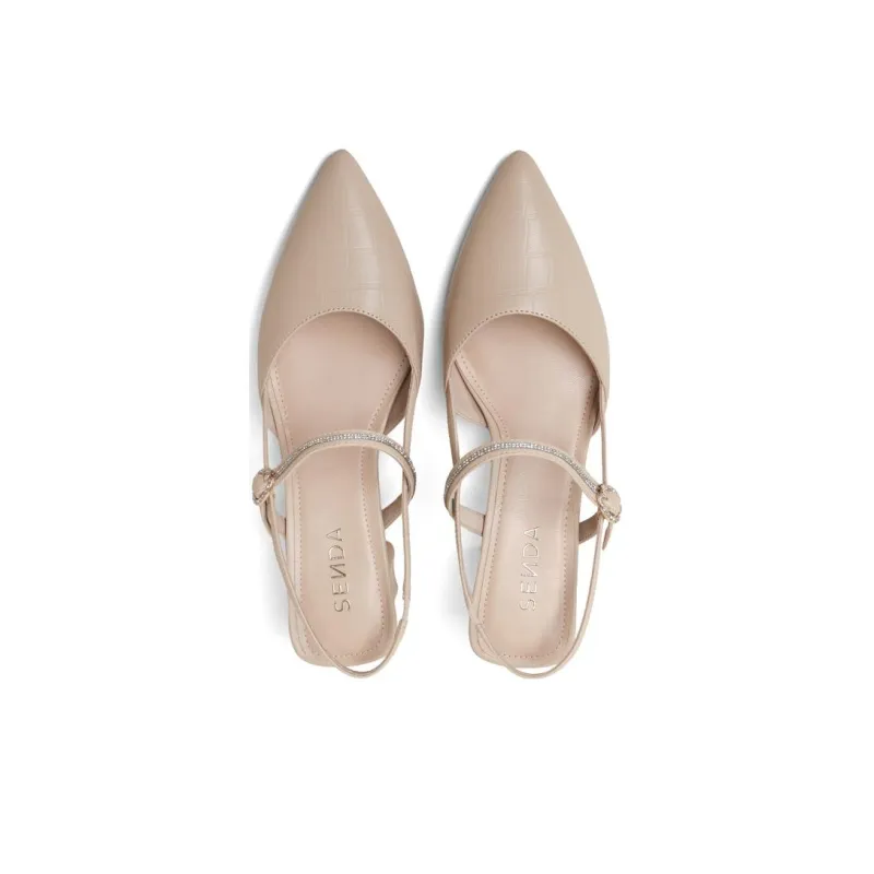 Senda Chunky Heel High Heels 5cm Women's-9