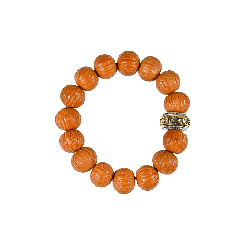 XUWU Monkey Head Walnut Bracelets Unisex-14