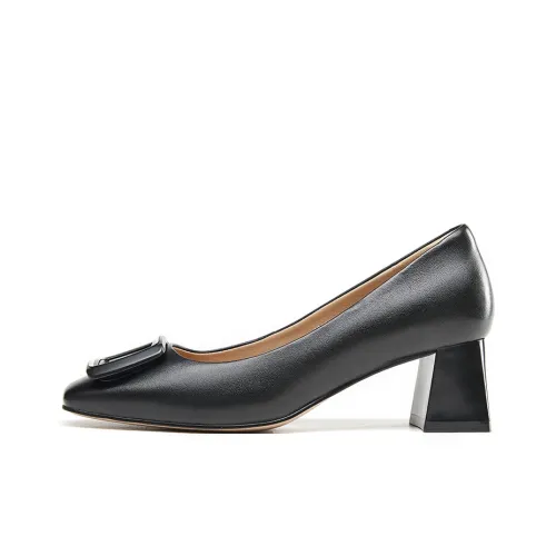 KANGNAI Chunky Heel High Heels 5cm Women's