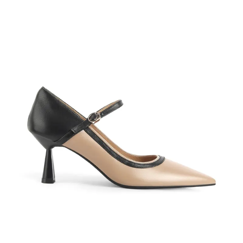 Naiyee Slim Heel High Heels 6.5cm Women's-4