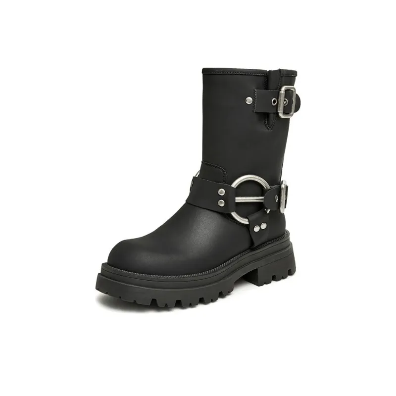 TATA Ankle Boots Women's Black/Green-1
