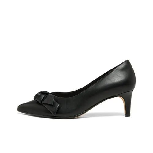 Clarks Cone Heel High Heels Women's Black
