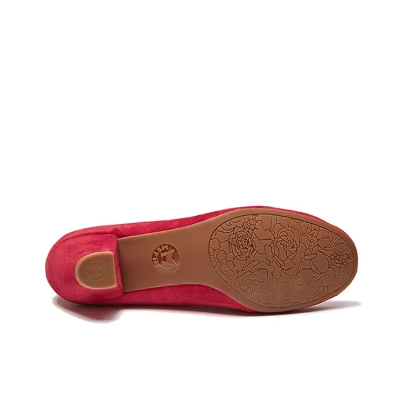 MEPHISTO Block Heel High Heels 5cm Women's-15