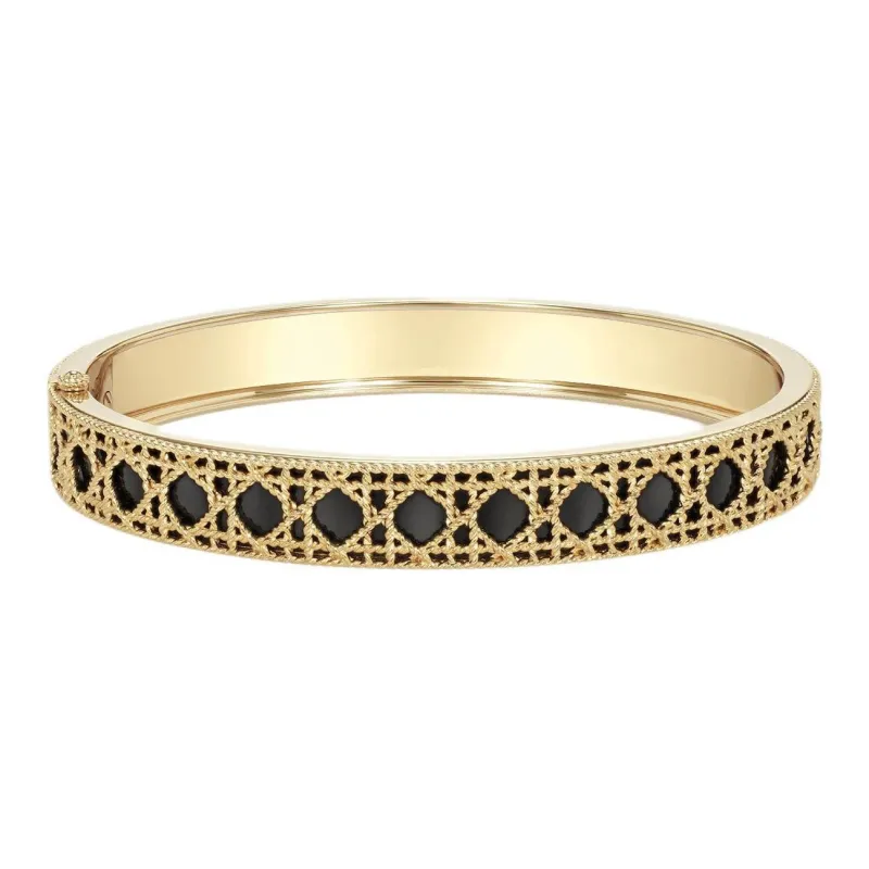 DIOR 18K Gold Coated 18K White Gold Bracelets Unisex Gold-1