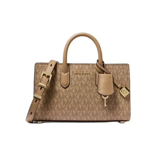 MICHAEL KORS Coated Canvas Crossbody Handbags Extra Small Women's Brown