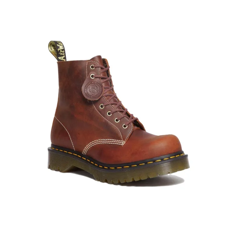 Dr.Martens Short Martin Boot Unisex Tan-2