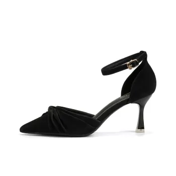 OMS High Heels Women's Black/Beige