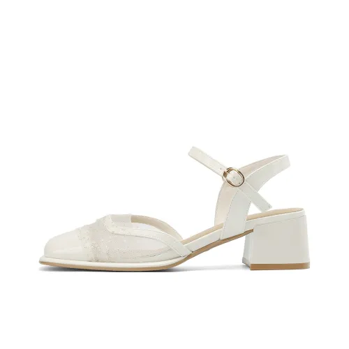 JOSINY High Heels 5cm Women's Ecru/Apricot