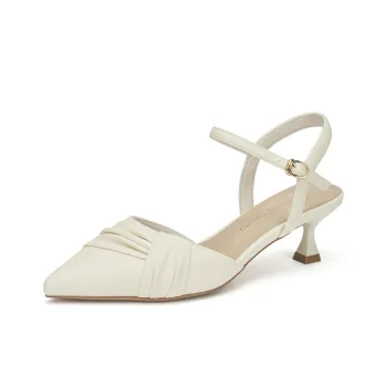 GEMEIQ High Heels Women's Apricot/Ecru