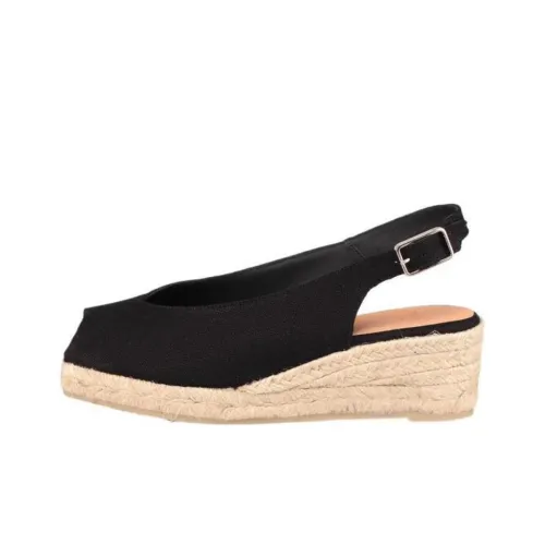 Castañer DOSALIA Wedge Heel High Heels 5.5cm Women's Black