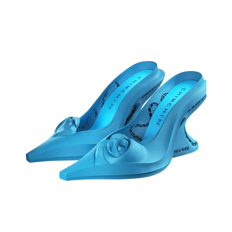 CHINCHIN Chunky Heel High Heels Women's-4